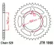 Зірка задня JT Sprockets JTR1068.46