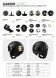 Кріплення сонячних окулярів LS-2 SUPPORT SUN VISOR OF597 - Фото 2