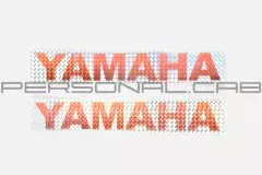 Наклейки набір YAMAHA (30х5) червона (mod:6998C)