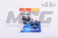 Ролики варіатора 6шт. (тюнінг) Suzuki 17*12- 7,5г, (сині), (DONGXIN)