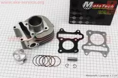 Циліндр в зборі Suzuki Lets 4T 50сс діаметр 39мм палець 10мм (MOTOTECH)