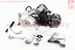 Двигун Delta 125сс механіка в зборі (алюмінієвий циліндр) (TMMP)