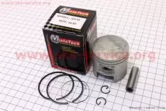Поршень в зборі Suzuki AD 65/Lets діаметр 44,00+0,50, палець 10 (Тайвань) (Mototech)