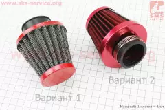 Фільтр повітряний нульовий 35мм червоний великий (Китай)