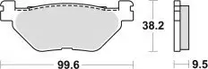 Колодки гальмівні дискові LUCAS MCB731