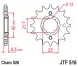 Зірка передня JT Sprockets JTF516.15
