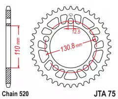 Зірка задня JT Sprockets JTA75.46
