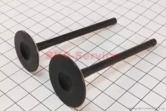 Клапана випускний (30.5x78x5) + впускний (26.5x77.8x5) комплект 2шт 250cc (GX-Viper)