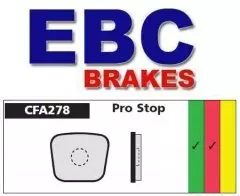 Колодки гальмівні дискові EBC CFA278