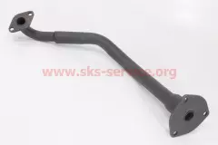 Коліно глушника 4T GY6 125/150 Storm 50, 150, NEW, (Китай)