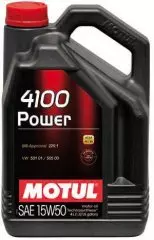 Олива моторна Motul 4100 POWER SAE 15W-50 напівсинтетична 4л