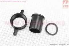 Перехідник мотопомпи з фланця на шланг, пластмасовий к-кт 3шт, 2 (50мм) (Китай)