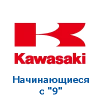 Оригінали Kawasaki, номери на "9" фото