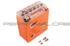 Акумулятор 12V 5А високий (L119*W60*H128mm), Помаранчевий