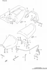 Backrest comp,seat (46220-46E00-58R)