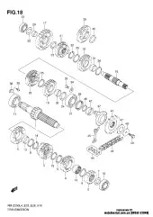 Bearing rm-z450/l3 (09262-22040-000)