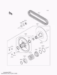 BELT,CVT KRT800BEF (590110040)