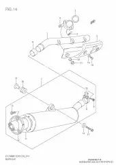 Body, muffler lt-z40 (14310-07G12-000)