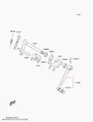Болт KLX125A6F (92153S543)