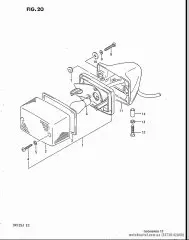 Bracket unit,tail la (35730-42A00-000)