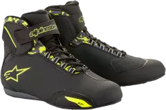 Черевики Alpinestars Sektor WP Riding, Чорний/Сірий/Жовтий, 7.5
