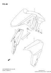 Cover, fender gsx130 (53121-23H00-YMD)
