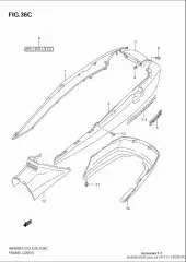 Cover, frame an400s (47111-14G00-YC2)