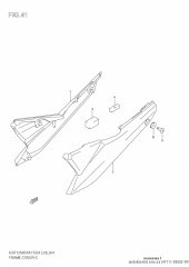 Cover, frame gsf650/ (47111-38G02-YKV)