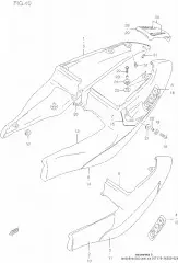 Cover frame gsx-r600 (47110-34E00-0JW)