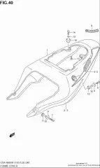 Cover gsx-r600/k1 (47100-39F00-0JW)