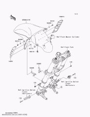 Кришка,переднього крила,LH ZX1400A6 (140910598)