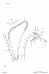 Cushion,cam chain te (12814-44101-000)