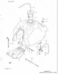 Cushion,fuel tank up (44541-14500-000)