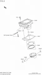 Cylinder rm250/k4 (K1100-50005-000)