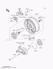 Демпфер,SHOCK,RR втулка ZG1400A8F (921610409)