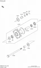 Drum-assy,front brak (K4103-41302-000)
