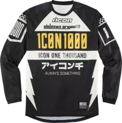 Джерсі ICON Slabtown, Чорний/Білий, XXL