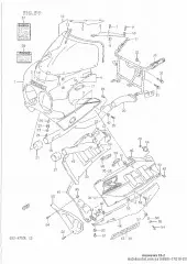 Emblem,cowling side (68681-17D10-3SS)