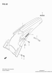 Emblem,rr fender rm- (68175-49H00-GY8)