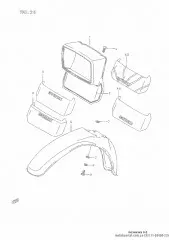 Fender,front (53111-03400-25Y)