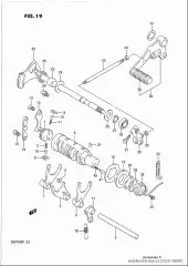 Fork,gear shift,no.3 (25231-30B01-000)