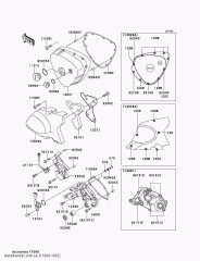 Прокладка,кришка генератора EJ650-A1 (110601892)