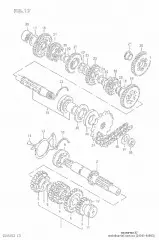 Gear gs500e (24341-44003-000)