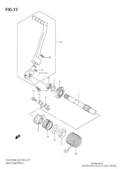 Gear,kick starter dr (26241-09402-000)