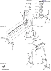 Главный Тормозной Цилиндр :: MASTER CYLINDER SUB ASSY (5VY-W2587-00-00)