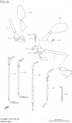 Handlebar gsx600f/w- (56150-08F01-000)