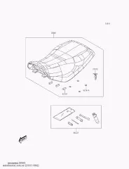 HOOK,SEAT LOCK KVF300CCF (27012Y002)