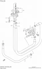 Hose, fuel gs500/k1- (44443-01D10-000)
