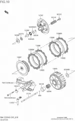 Hub,clutch (K1308-70017-000)