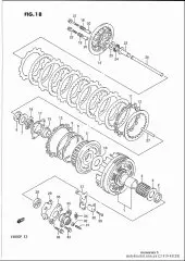Hub,clutch sleeve (21410-45C03-000)